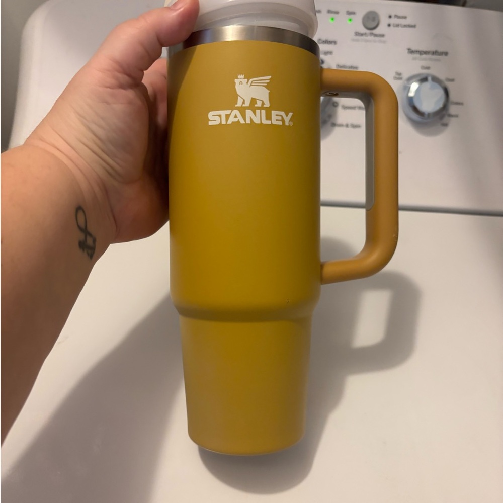 Stanley Yellow Travel Mug